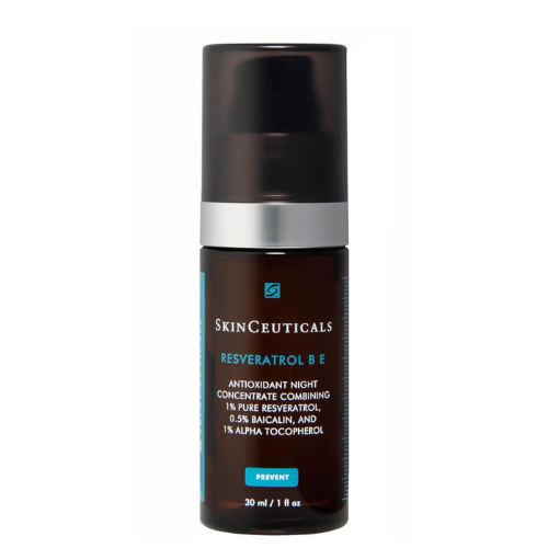 SkinCeuticals Resveratrol B E Night Serum 1oz โ Antioxidant Night Concentrate
