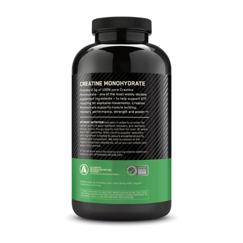 Optimum Nutrition Creatine Monohydrate โ 2500mg, 300 Capsules, Keto Friendly