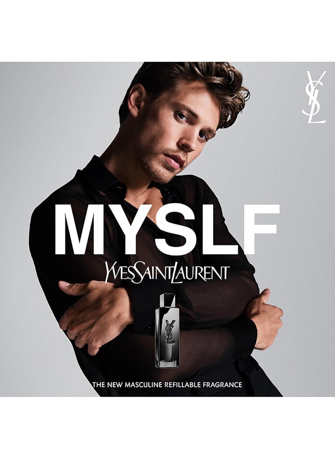Yves Saint Laurent MYSLF Eau de Parfum for Men – 3.3 fl oz