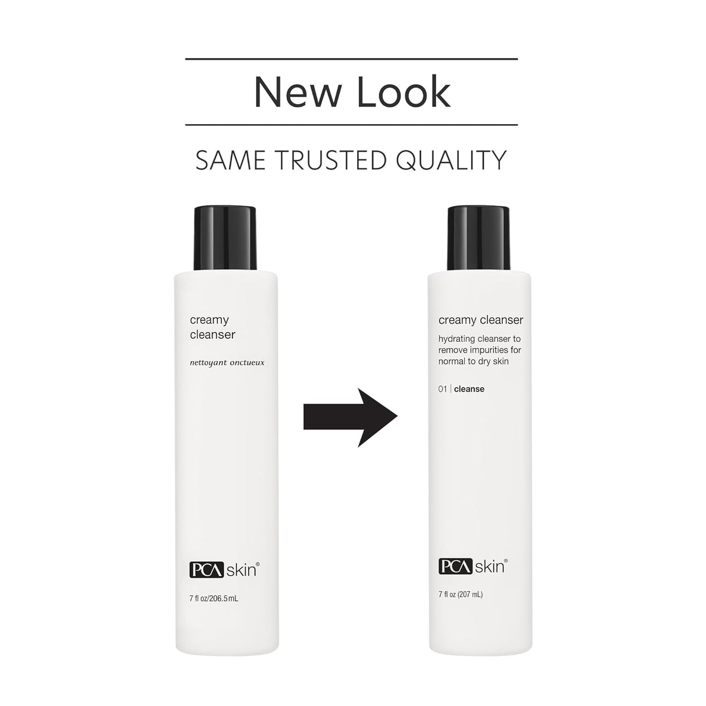 Creamy Moisturizing Face Cleanser – Hydrating & Gentle Daily Cleanser (7 fl oz / 207 ml)
