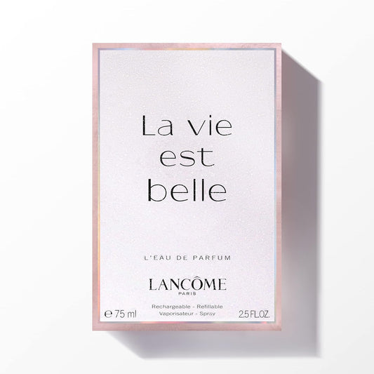 Lancôme La Vie Est Belle Eau de Parfum for Women – Radiant & Elegant Floral Gourmand (2.5 fl oz / 75 ml)