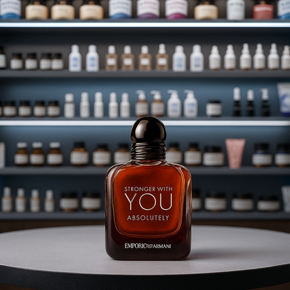 Armani Beauty Stronger With You Absolutely Eau de Cologne for Men – Warm & Spicy Oriental (100 ml / 3.4 fl oz)
