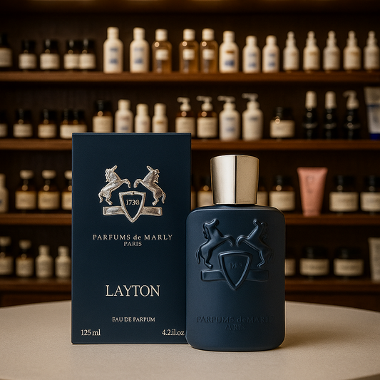 PARFUMS DE MARLY Layton Eau de Cologne for Men – Warm & Oriental Woody (125 ml / 4.2 fl oz)