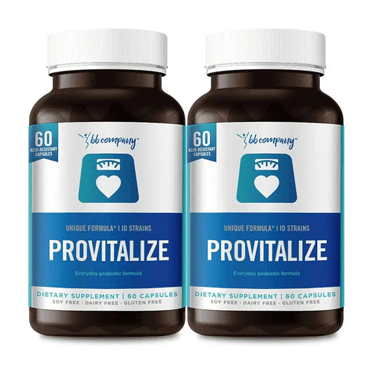 BB Company Provitalize Probiotics for Women Digestive Health, Menopause, Joint Support 60 Capsules