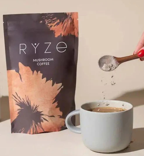 RYZE SUPERFOODS Mushroom Coffee USDA Organic 30 servings