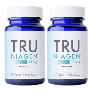 TRU NIAGEN Patented NAD Supplement for Anti Aging and Cell Regeneration, 300mg Niagen, 30 Servings