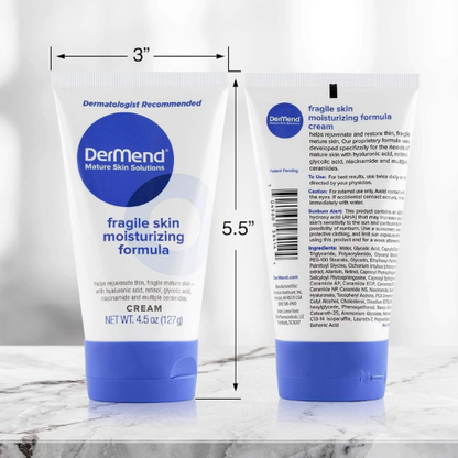 Dermend Fragile Skin Moisturizing Cream 4.5oz – Firming & Restoring Care