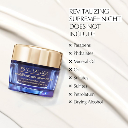 Estée Lauder Revitalizing Supreme+ Night Cream 1.7oz – Intensive Anti-Aging Moisturizer