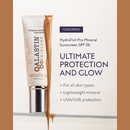 ALASTIN HydraTint Pro Mineral Sunscreen SPF 36 – Tinted 2-in-1 Moisturizer 3.2 oz