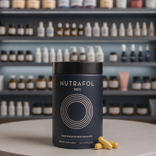 Nutrafol Men’s Hair Growth Supplement – 120 Capsules | 1-Month Supply