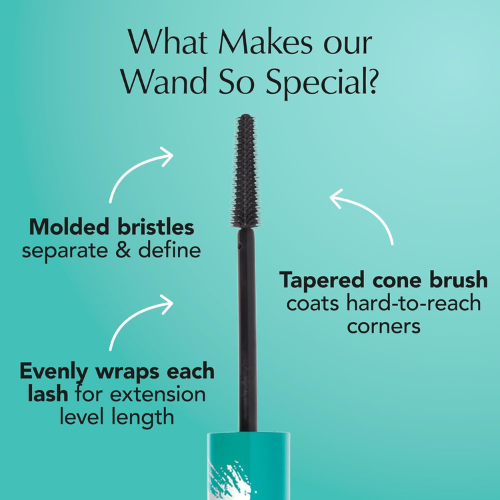 Thrive Causemetics Liquid Lash Extensions Mascara – Brynn (Rich Black), Lengthening & Volumizing