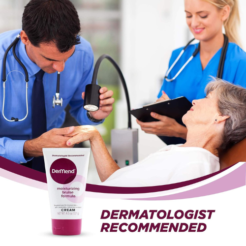 Dermend Arnica Bruise Cream with Vitamin K – Moisturizer for Bruised, Aging & Sensitive Skin – 4.5 oz