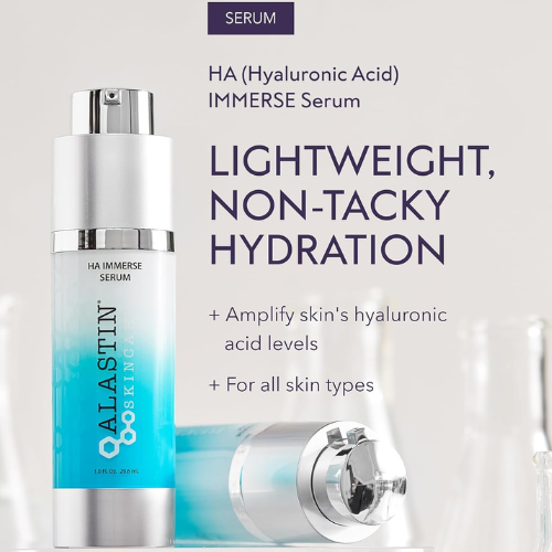 ALASTIN HA Immerse Hydrating Face Serum 1oz – Deep Moisture & Radiance