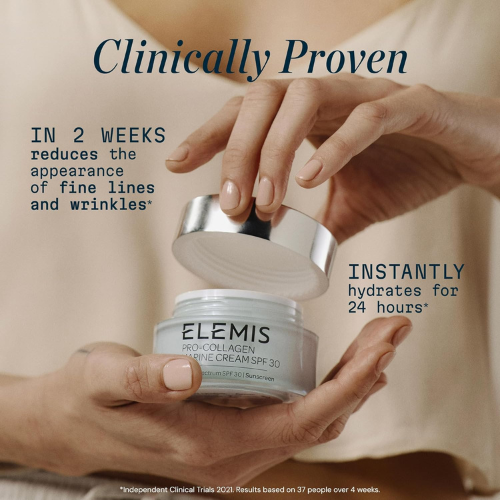 ELEMIS Pro-Collagen Marine Cream SPF 30 – Anti-Wrinkle Daily Moisturizer 50mL
