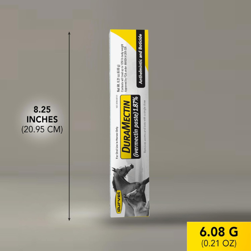 DuraMectin Horse Paste 6.08g (for Horses only) Pack of 3