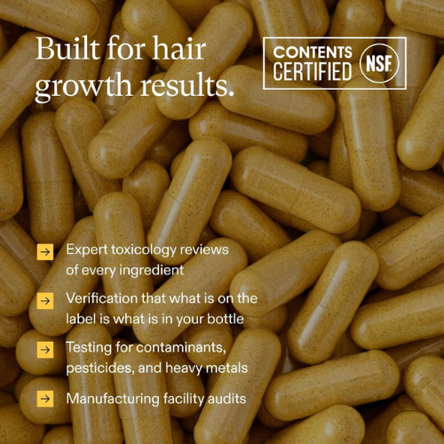Nutrafol Women’s Hair Growth Supplement – Clinically Proven | Thicker, Stronger Hair | 120 Capsules