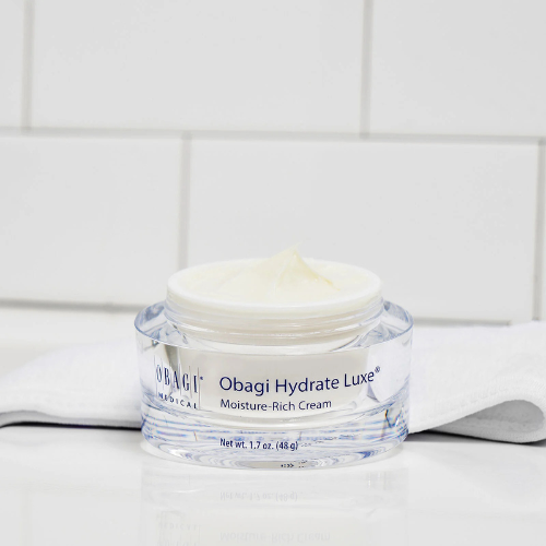 Obagi Hydrate Luxe Night Cream – Intense Overnight Moisturizer for All Skin Types – 1.7 oz