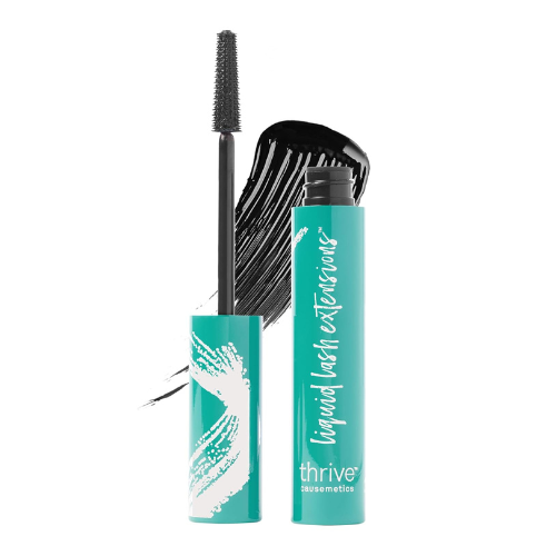 Thrive Causemetics Liquid Lash Extensions Mascara – Brynn (Rich Black), Lengthening & Volumizing