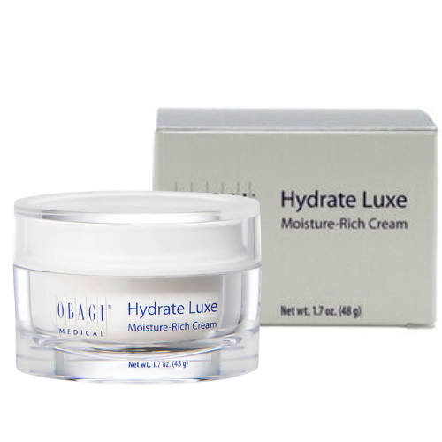 Obagi Hydrate Luxe Night Cream – Intense Overnight Moisturizer for All Skin Types – 1.7 oz