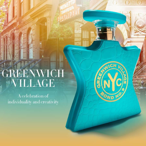 Bond No. 9 Greenwich Village Eau de Parfum Spray – Unisex – 3.3 oz / 100ml