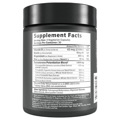 InnoSupps T-Drive – Natural Testosterone Booster (90 Capsules)