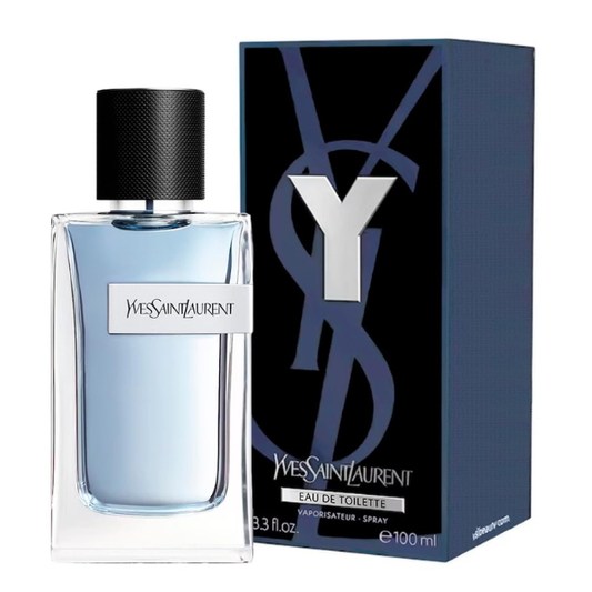 Yves Saint Laurent Y Eau de Toilette for Men – 3.3 fl oz (100 mL)