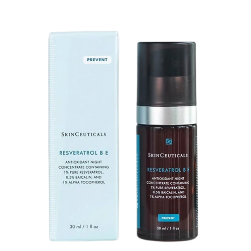 SkinCeuticals Resveratrol B E Night Serum 1oz – Antioxidant Night Concentrate