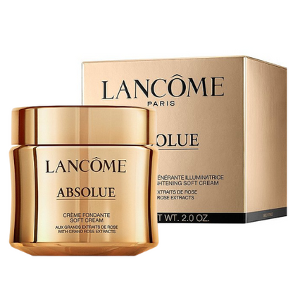 Lancôme Absolue Soft Cream – Anti-Aging Moisturizer with Grand Rose Extracts – 2.0 oz (60 ml)