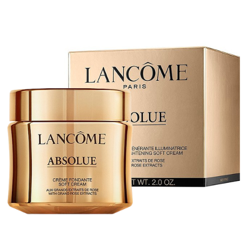Lancôme Absolue Soft Cream – Anti-Aging Moisturizer with Grand Rose Extracts – 2.0 oz (60 ml)