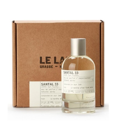 Le Labo Santal 33 Eau de Parfum Spray for Unisex – 3.4 oz / 100ml