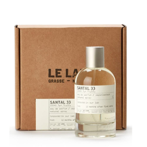 Le Labo Santal 33 Eau de Parfum Spray for Unisex – 3.4 oz / 100ml