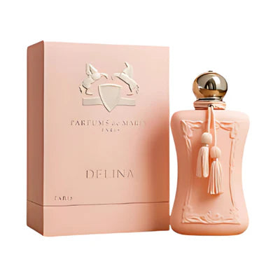 Parfums de Marly Delina – Eau de Parfum for Women, Elegant Floral Bouquet with Lychee & Rose (2.5 fl oz / 75 ml)