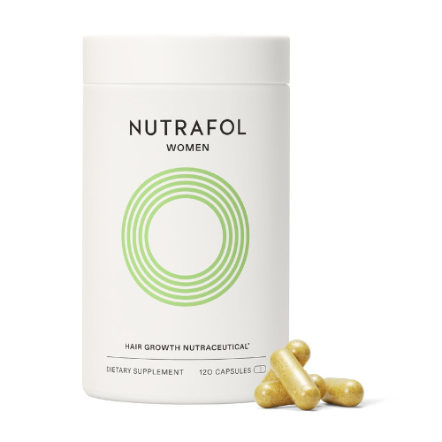 Nutrafol Women’s Hair Growth Supplement – Clinically Proven | Thicker, Stronger Hair | 120 Capsules