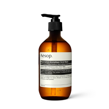 Aesop Resurrection Aromatique Hand Wash 500mL – Gentle Botanical Cleanser