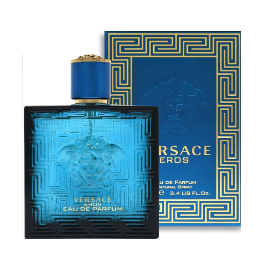 Versace Eros Eau de Parfum Spray for Men – 3.4 oz / 100ml